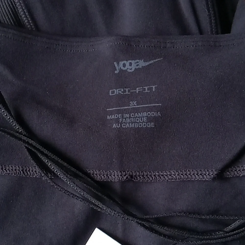 Nike Yoga Women's Yoga Training Jumpsuit Black Size 3X - Picture 6 of 10